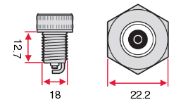 Размеры Свеча зажигания Bosch Double Platinum MR 3 BPP 330