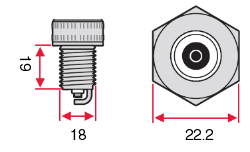 Размеры Свеча зажигания Bosch Double Platinum MR 3 DPP 330